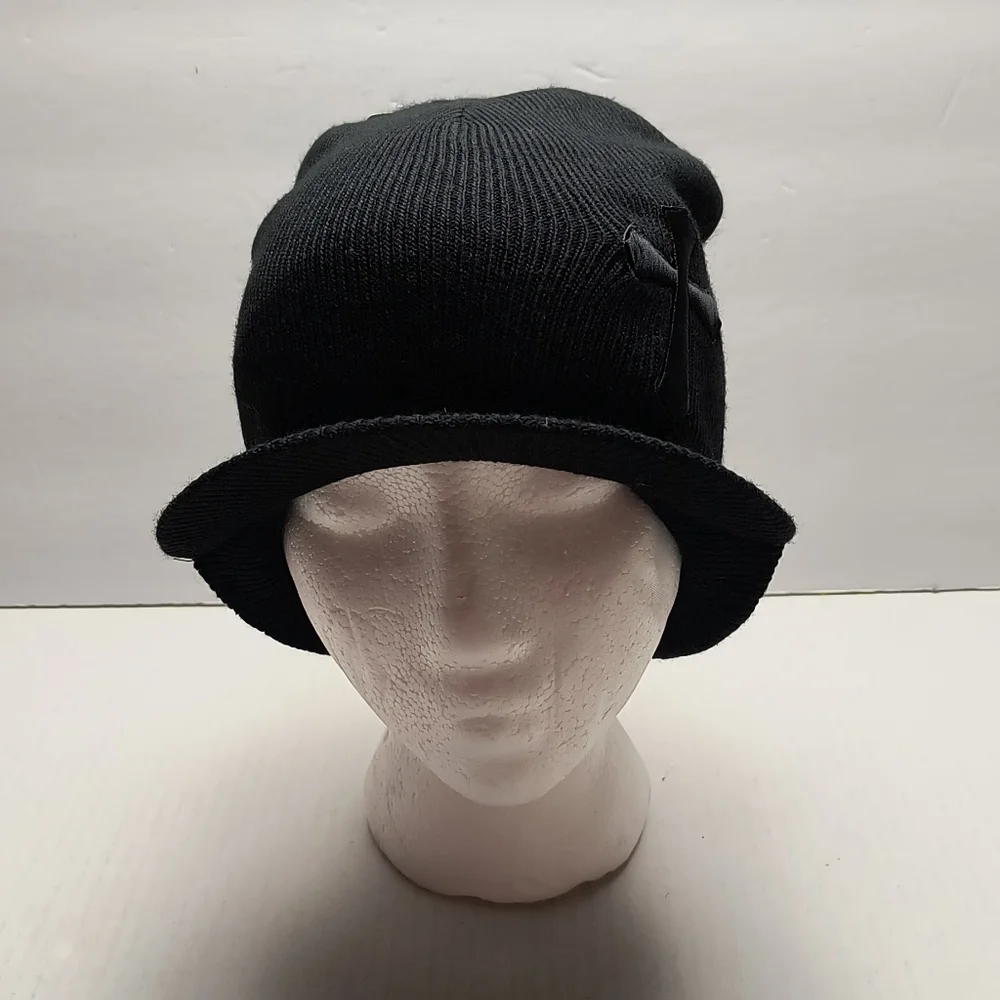 Kerusso Beanie Hat Women's One Size Black - Picture 6 of 7